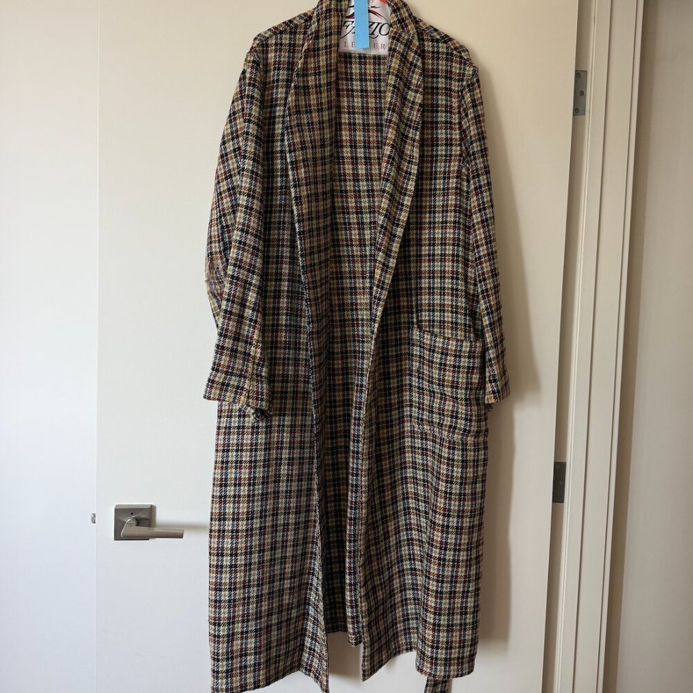 The Way We Wore Doris Raymond vintage sale multicolor trench coat